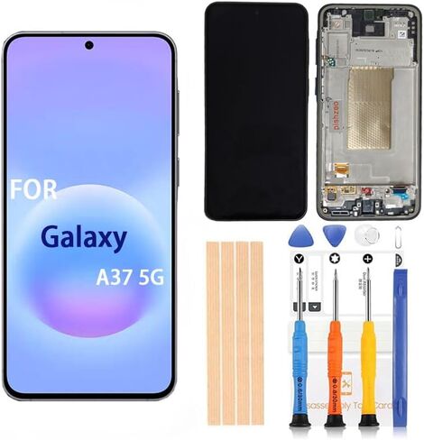 OEM Screen Replacement with Black Frame for Samsung Galaxy A37 SM-A376U1 in Kuwait