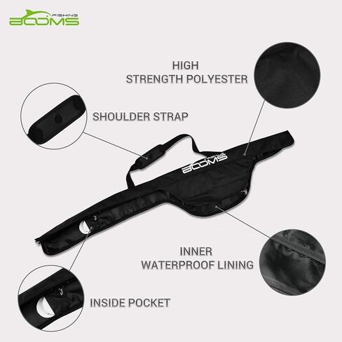 Booms Fishing PB1 Fishing Pole Case and RC2 Spinning Reel case in Kuwait