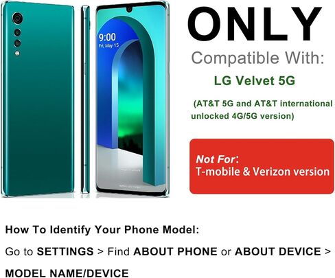 New Upgraded Battery for LG Velvet 5G (AT&T, Unlocked), BL-T47 Replacement Battery Compatible with LG Velvet 5G (AT&T, Unlocked), with Repair Tools & Instruction in Kuwait