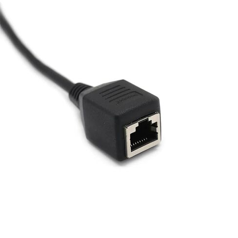hejhncii 15cm VGA to RJ45 Converters Adapters Cable Line Extension Wire Cord Female/Male to Female Cat5 / Cat6 Ethnernet Cable Vga Extender Line Converters Wire in Kuwait