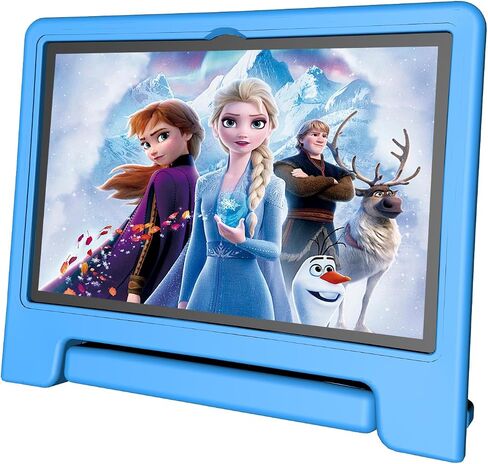 JREN Android Tablet 10 Inch 64GB ｜Octa-core｜WiFi ｜Bluetooth｜Parental Control｜Electronic Tabletas Blue in Kuwait