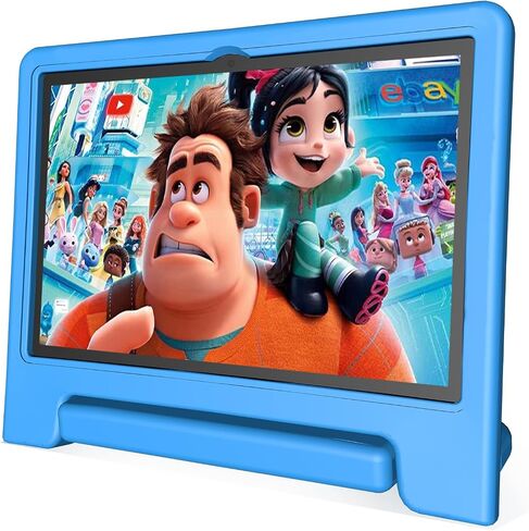 JREN Android Tablet 10 Inch 64GB ｜Octa-core｜WiFi ｜Bluetooth｜Parental Control｜Electronic Tabletas Blue in Kuwait