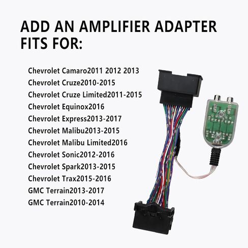 Add an Amplifier Adapter to Factory Radio with Amp Turn on Wire in Saudi Arabia