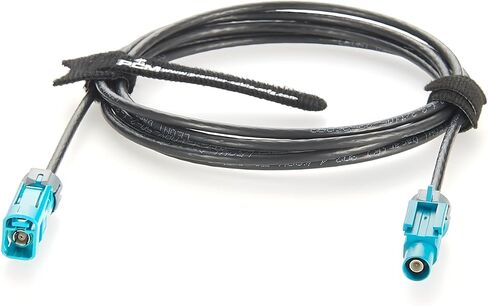 IP67 Waterproof Rosenberger Fakra Male to Female RF Coaxial Extension Cable 59Z176-C01-Z to 59Z163-003-Z Vehicle GPS Antenna for ADAS, Camera, Infotainment, GPS Navigation (2M/6.6FT) in Kuwait