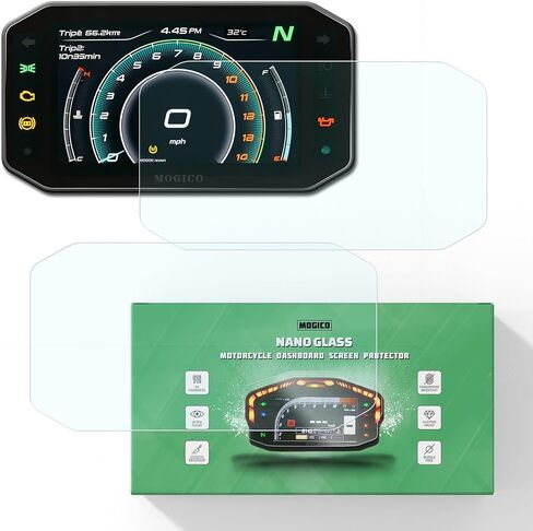 Dashboard Screen Protector for CFMOTO 450MT 2024+ / 450NK 2024+ / 450SR 2023+ 5" TFT Display Saver (2-Pack Ultra Clear, Scratch Resistant) in Kuwait