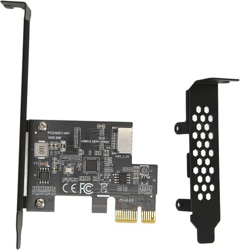 PCIe USB Card, High Speed Black Ports USB 3.2 Gen 2 Expansion Card PCIe X1 to USB3.2 for GAMERS Professionals Home Office Users and Content Creators in Kuwait