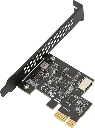 PCIe USB Card, High Speed Black Ports USB 3.2 Gen 2 Expansion Card PCIe X1 to USB3.2 for GAMERS Professionals Home Office Users and Content Creators in Kuwait
