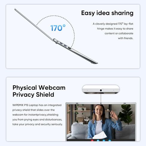 2026 Lightweight15.6" Laptop 16GB RAM 256GB SSD for Work School Home,Silver in Kuwait