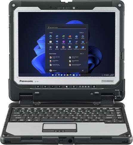 Panasonic Toughbook CF-33 MK1 Rugged Laptop, Intel Core i5-7300U up to 3.5GHz, 12-inch QHD(2160x1440), 16GB RAM, 256GB SSD, Windows 11 Pro (Renewed) in Kuwait
