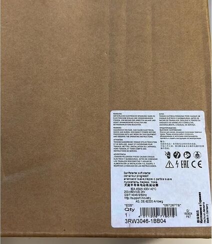 SMOCONE 1 Pcs 3RW3046-1BB04 New in Box 3RW30461BB04 Expediated in Kuwait