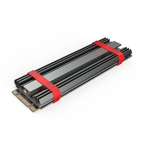 for M.2 Hard Disk Heatsink Heat Radiator Cooler with Silicone Thermal Pads for M2 NVME 2280 PCIE SSD Thermal Cooling Pad for Laptop in Kuwait