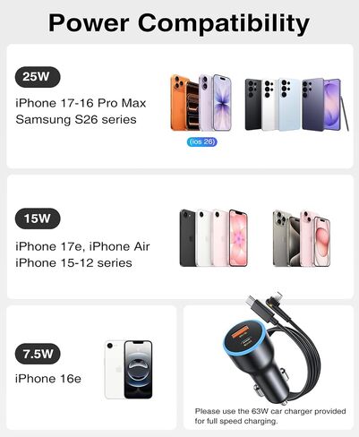 Beeasy 25W Qi2.2 MagSafe Car Mount Charger Built-in Cooling Fan, Upgraded Vacuum Suction Cup 360° Rotation, Magnetic Wireless Car Charger with 63W Adapter for iPhone 17 16 Pro Max Samsung S26 Ultra in Saudi Arabia