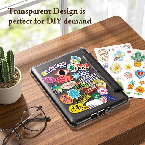 Detachable Magnetic Case for 6.8" Kindle Paperwhite 11th Gen 2021,Black in Kuwait