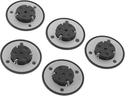 balacoo 5pcs CD Player Spindle Hub Replacement for DVD Player and Car Audio Unit, Plastic and Metal Drive Spindle Motor Tray with Beads, Fatigue-Resistant Design for DIY Home Repairs in Kuwait