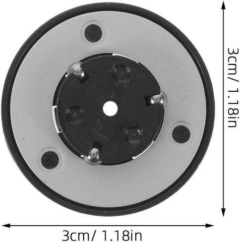 Cabilock 5pcs CD Player Spindle Hub with Beads Bearings, DVD Drive Motor Tray Replacement, Plastic and Metal Construction, Versatile Compatibility for CD Sound System and DVD Player, in Kuwait