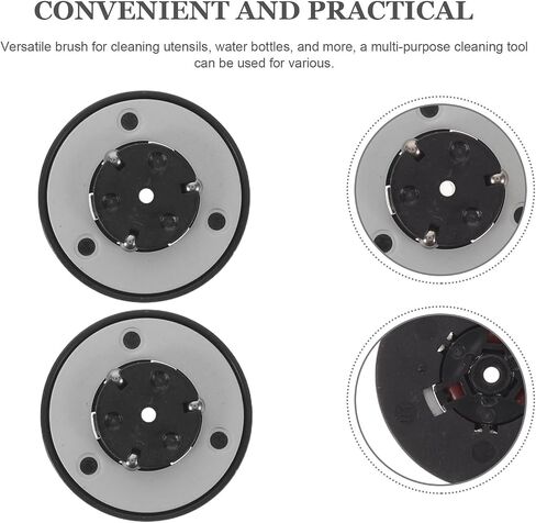 Cabilock 5pcs CD Player Spindle Hub with Beads Bearings, DVD Drive Motor Tray Replacement, Plastic and Metal Construction, Versatile Compatibility for CD Sound System and DVD Player, in Kuwait