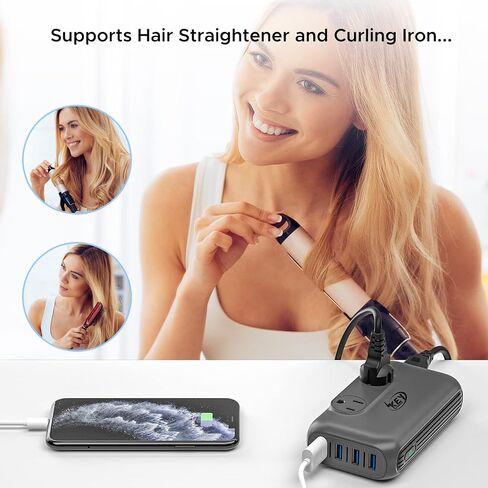 220V to 110V Converter, Key Power 230-Watt Step Down Voltage Converter in Kuwait