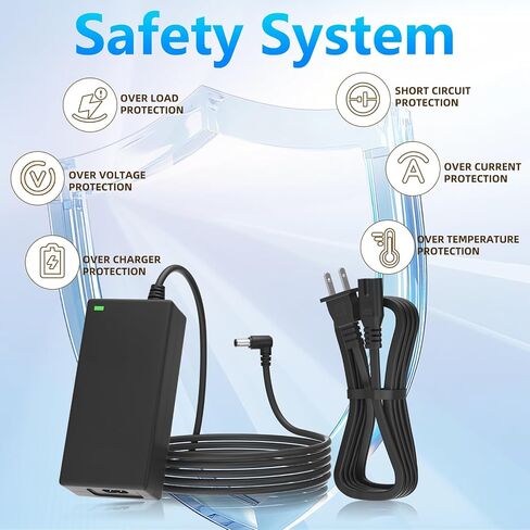24V AC Adapter Compatible with Epson Perfection V500 V600 V700 V800 4490 J252A 640U Workforce WF-100 WF-110 ES-400 DS-530 TM-P80 Scanner Printer Power Supply in Kuwait