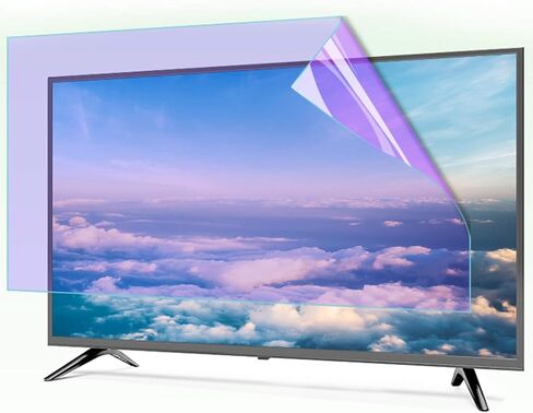27-75 inch Anti-Blue Light Filter for TV/Computer Monitor - Blue Light Monitor Screen Protector Blocks Blue Light 380 to 495 nm. Fits LCD TV and PC Mac Monitors (Matte Version 40 inch 886 * 498mm) in Saudi Arabia