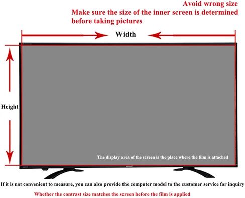 Blue Light Blocking Screen Protector Prevent Reflection of Windows Anti Blue Light Eye Protection Screen Filter for 32-75 Inch Monitor Screen (Matte Version 70 inch 1561X900mm) in Saudi Arabia