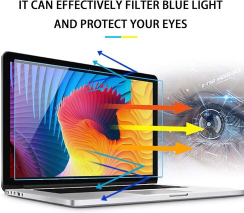 Blue Light Screen Protector Reduce Radiation Protect Eyes Anti-Scratch Anti-Fingerprint Anti-Greasy Anti Glare Screen Protector for All Brand TV Size (Matte Version 52 inch 1161 * 661mm) in Saudi Arabia