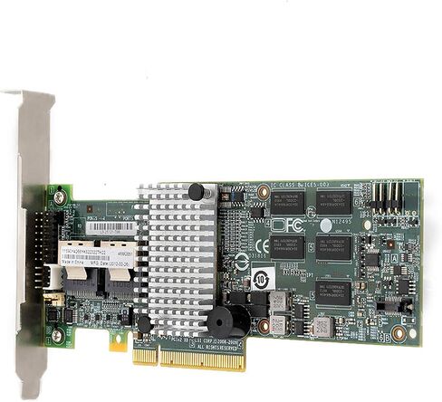 Fabater M5015 Megaraid 9260-8i SAS 6Gbps PCIe X8 Controller Card 512MB Cache for Server Array, Support 8 Internal Ports, Low Profile MD2, LSI in Kuwait