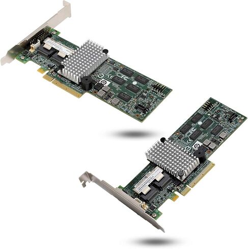 Fabater M5015 Megaraid 9260-8i SAS 6Gbps PCIe X8 Controller Card 512MB Cache for Server Array, Support 8 Internal Ports, Low Profile MD2, LSI in Kuwait