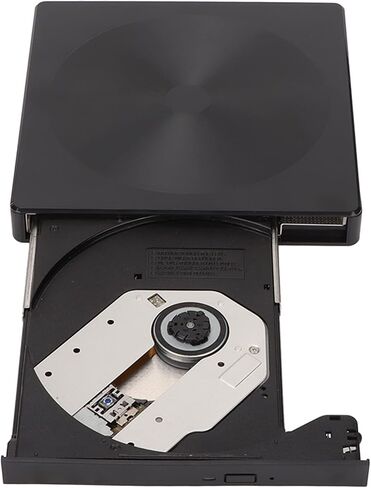 Cuifati Dual Interface External DVD Drive USB 3.0 Type C CD Burner with 5Gbps Stable Transmission for Laptop PC OS X in Kuwait