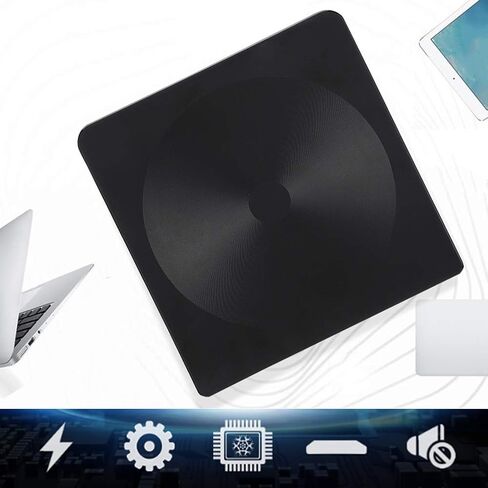 B 3.0 External DVD Recorder Optical Drive, Portable DVD Burner for WIN7 WIN8 OS, Thin External CD DVD Writer with Anti Burnout Chip, High Speed B 3.0 Interface in Kuwait