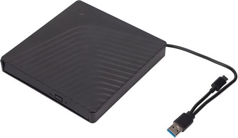 External DVD Drive Box, USB 3.0 CD ROM Laptop Optical Drive Enclosure 5Gbps for 12.7mm DVD RW Optical Driver CD Burner in Kuwait