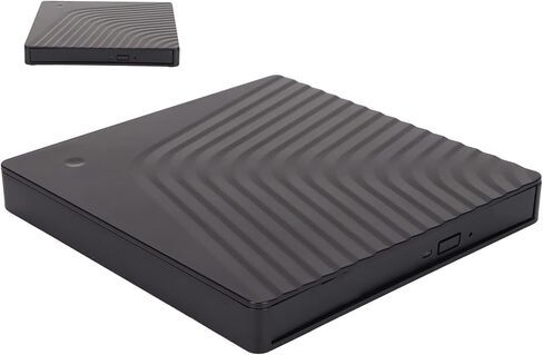 External DVD Drive Box, USB 3.0 CD ROM Laptop Optical Drive Enclosure 5Gbps for 12.7mm DVD RW Optical Driver CD Burner in Kuwait
