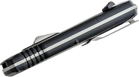 Smith & Wesson M&P Spear Point Satin Knife with 3.5" AUS-8 Steel Blade, Aluminum Handle, Glass Breaker for Tactical, EDC in Saudi Arabia