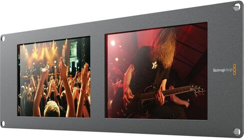 Black magic Design SmartScope Duo 4K Rack-Mounted Dual Monitor Bundle in Saudi Arabia