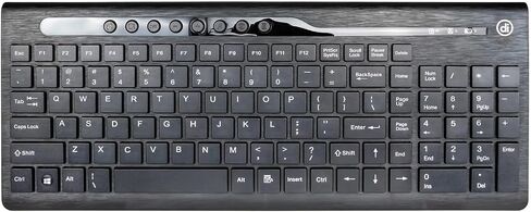 Digital Innovations Micro Innovations Wireless Keyboard + EasyGlide Mouse (4270100), One Color, One Size in Kuwait