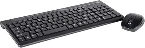 Digital Innovations Micro Innovations Wireless Keyboard + EasyGlide Mouse (4270100), One Color, One Size in Kuwait