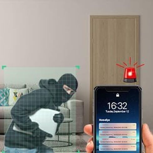 1080P HD Compact Mini Wireless Security Camera, DIY Portable Indoor Outdoor Surveillance Cam, Motion Detection Small Monitor Camera for Home Office in Kuwait