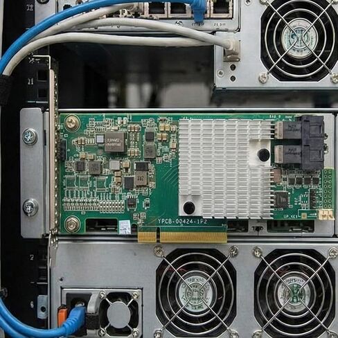 9300-8I SAS3.0 RAID Array Card with 3008 Chip 1GB DDR4 Cache PCIe 3.0 for Storage Servers and Workstations in Kuwait