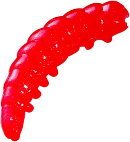 Berkley EBPHWR PowerBait Power Honey Worm Fishing Bait Red, 1-Inch, 55 per in Saudi Arabia