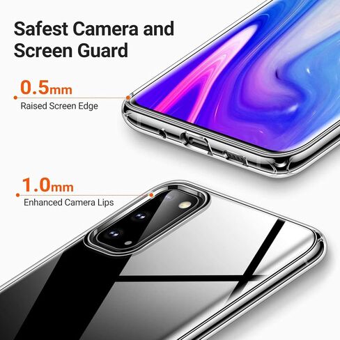 for Fairphone 6 Case with 1 x Tempered Glass Screen Protector, Soft TPU Shockproof X Anti-Scratch Ultra Thin Clear Phone Cover for Fairphone 6 (6.31") - WM84 in Kuwait