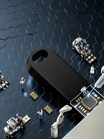 Multi Color Solid Metal USB Flash Drive 32GB 64GB 128GB Blank Engravable Thumb Memory Stick with Integrated Keyring Hole for Business Custom Gift in Kuwait
