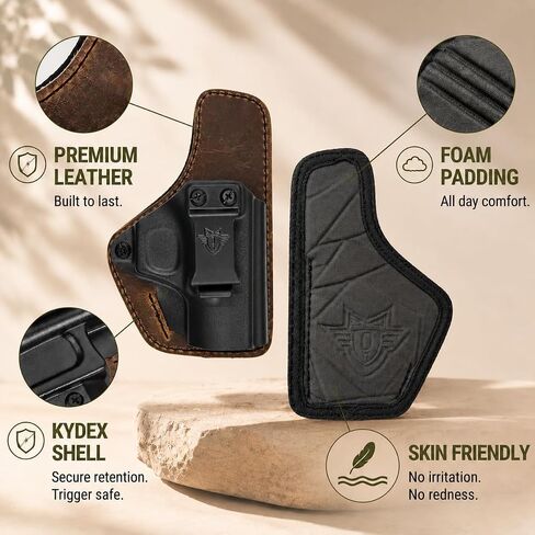Comfortable M&P 2.0 Shield Holster IWB in Kuwait
