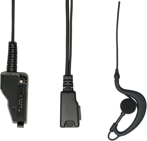 NX5200 Earpiece with PTT Mic for Kenwood Nexedge P25 NX300 Two Way Radio in Kuwait