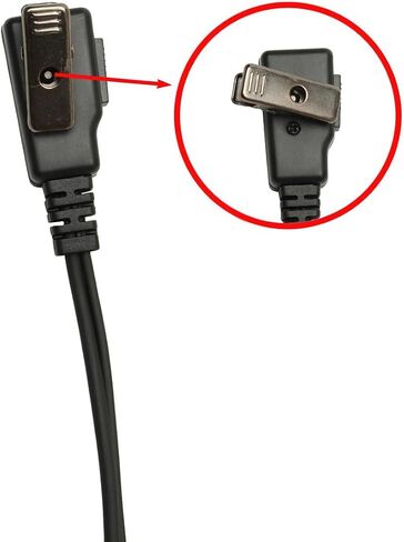 NX5200 Earpiece with PTT Mic for Kenwood Nexedge P25 NX300 Two Way Radio in Kuwait