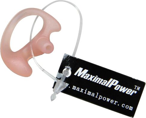 MaximalPower 2-Pack Right Medium Replacement Earmold Earbud for Kenwood/Motorola Two-Way Radios- in Kuwait