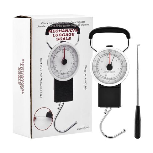 Fishing Scale,80lbs/35kg Fishing Gear with Built-in Measuring Tape,Fish Hook Remover Tool,Portable Hanging Fishings Weight Scale Luggage Scales with Hook,Fish Gifts for Men in Kuwait