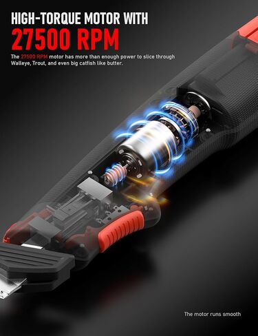 Cordless Electric Fillet Knife,27500 RPM Motor in Kuwait