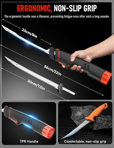 Cordless Electric Fillet Knife,27500 RPM Motor in Kuwait