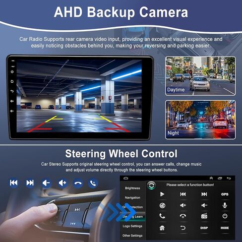 7 inch Car Radio for Ford F150 Radio Upgrade 2009 2010 2011 2012,QLED Touch Screen Stereo Headunit with Wireless Carplay Android Auto GPS BT FM SWC 5G WiFi Backup Camera DSP MIC in Kuwait