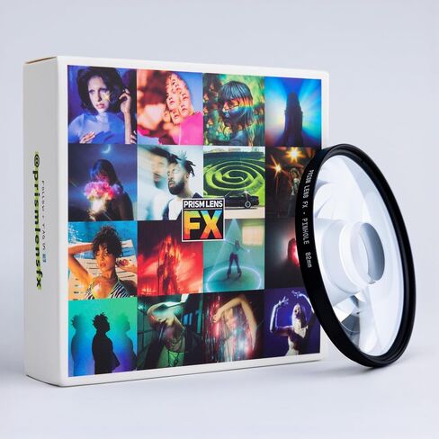 Prism Lens FX Pinhole FX Filter | 67mm Circular Threaded | Creates Outer Edge Blur with Subtle Ghosting & Refractions | Center Focal Point Unaffected in Saudi Arabia