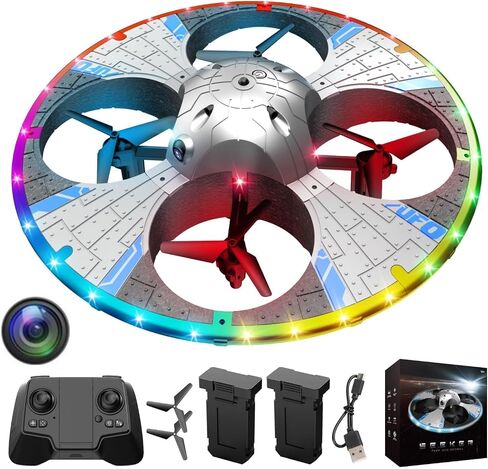 Round Foam UFO Drone with Camera, FPV Quadcopter for Beginners in Saudi Arabia